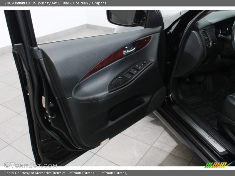 Black Obsidian / Graphite 2009 Infiniti EX 35 Journey AWD