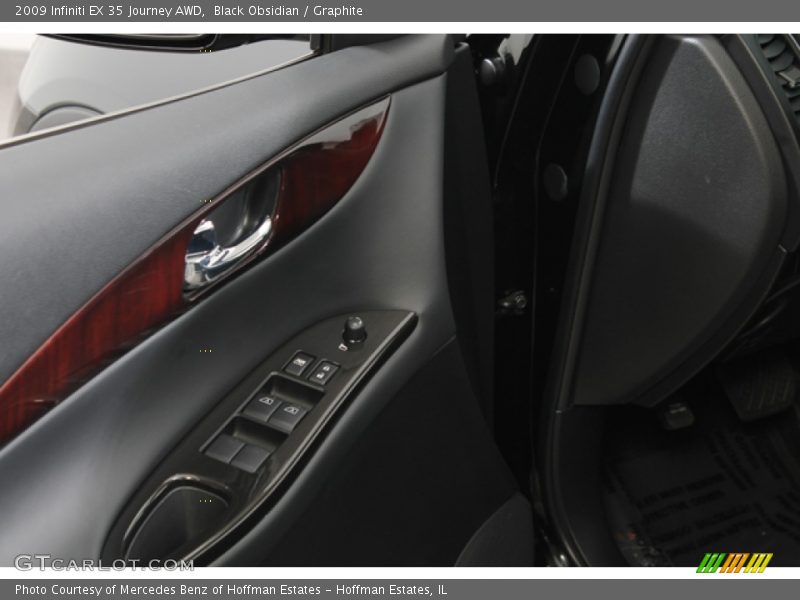 Black Obsidian / Graphite 2009 Infiniti EX 35 Journey AWD
