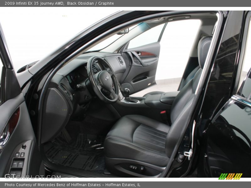 Black Obsidian / Graphite 2009 Infiniti EX 35 Journey AWD