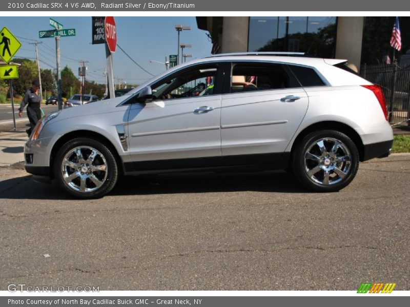 Radiant Silver / Ebony/Titanium 2010 Cadillac SRX 4 V6 AWD