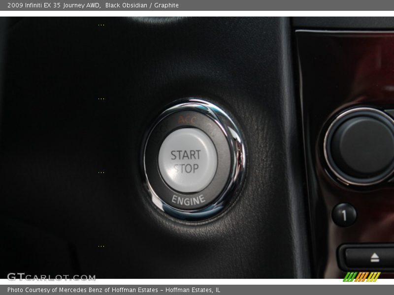 Black Obsidian / Graphite 2009 Infiniti EX 35 Journey AWD