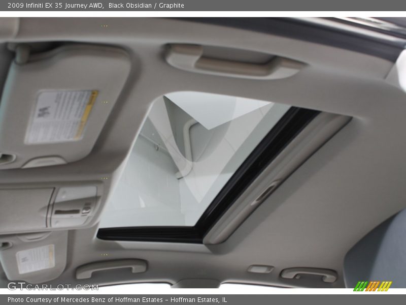 Black Obsidian / Graphite 2009 Infiniti EX 35 Journey AWD