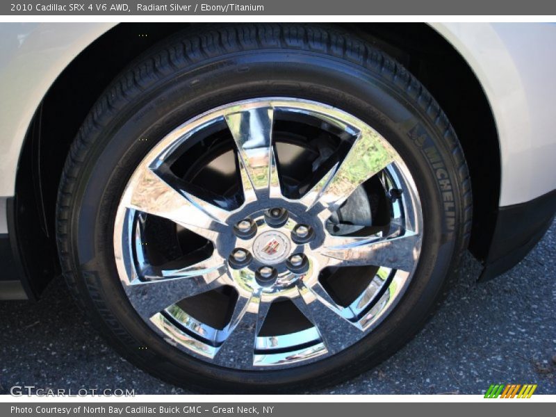 Radiant Silver / Ebony/Titanium 2010 Cadillac SRX 4 V6 AWD