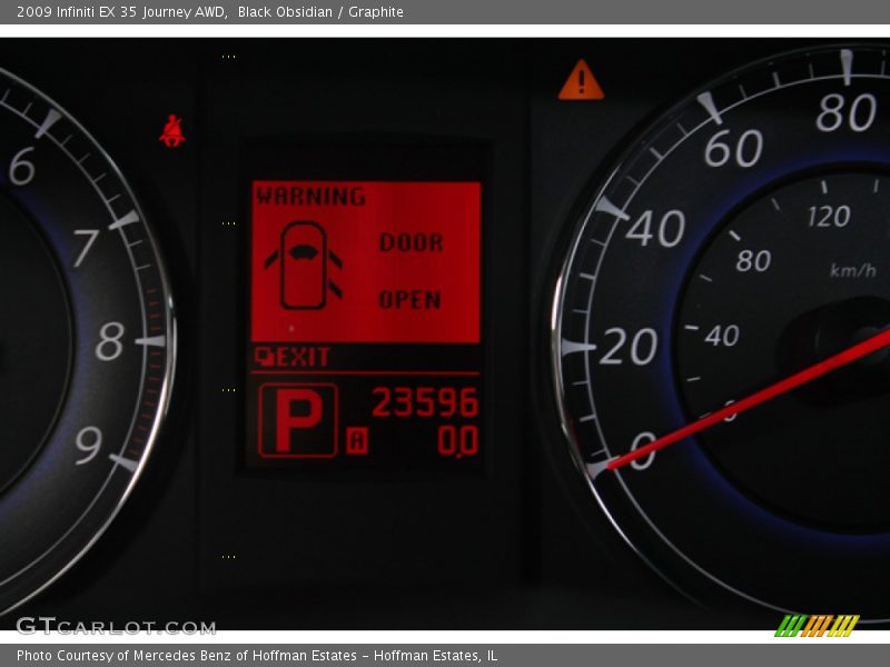 Black Obsidian / Graphite 2009 Infiniti EX 35 Journey AWD