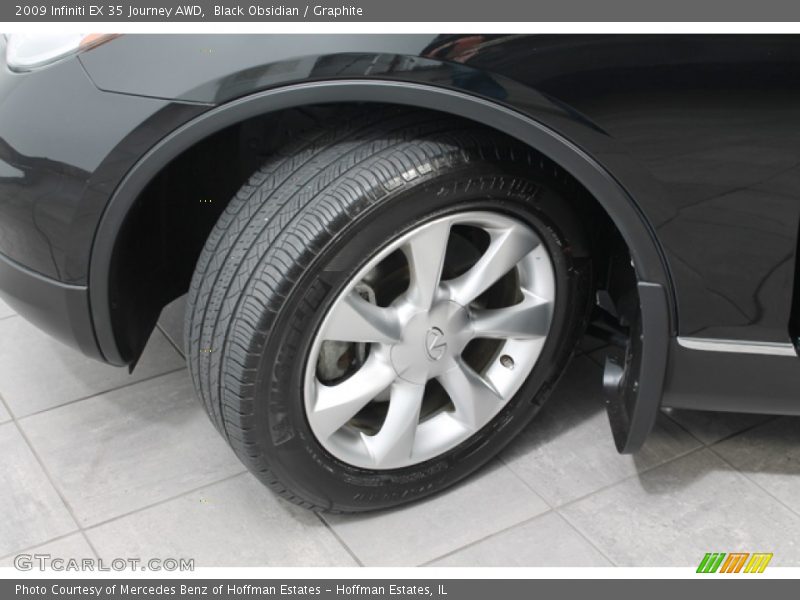 Black Obsidian / Graphite 2009 Infiniti EX 35 Journey AWD