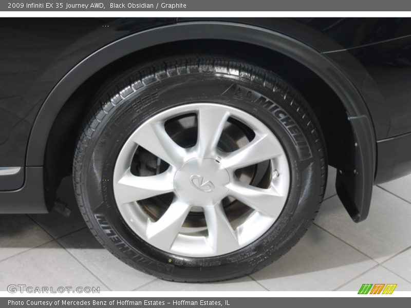 Black Obsidian / Graphite 2009 Infiniti EX 35 Journey AWD
