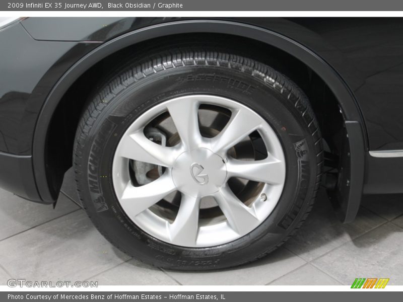 Black Obsidian / Graphite 2009 Infiniti EX 35 Journey AWD
