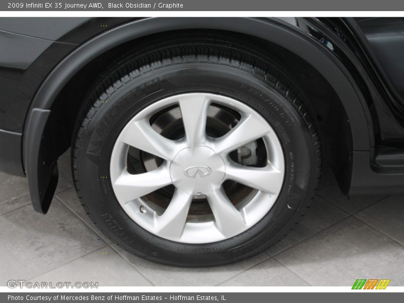 Black Obsidian / Graphite 2009 Infiniti EX 35 Journey AWD