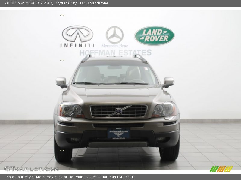 Oyster Gray Pearl / Sandstone 2008 Volvo XC90 3.2 AWD