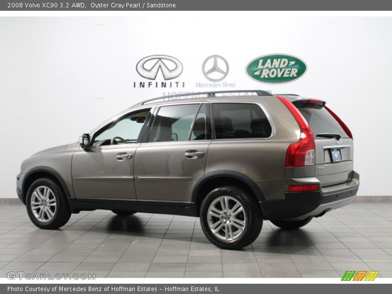 Oyster Gray Pearl / Sandstone 2008 Volvo XC90 3.2 AWD