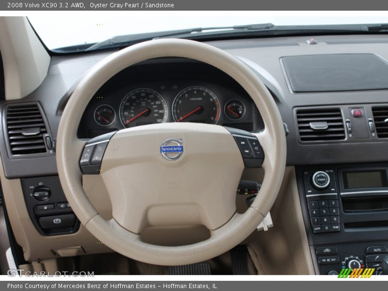 Oyster Gray Pearl / Sandstone 2008 Volvo XC90 3.2 AWD