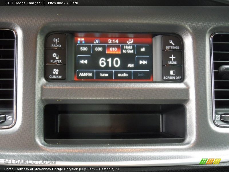 Pitch Black / Black 2013 Dodge Charger SE