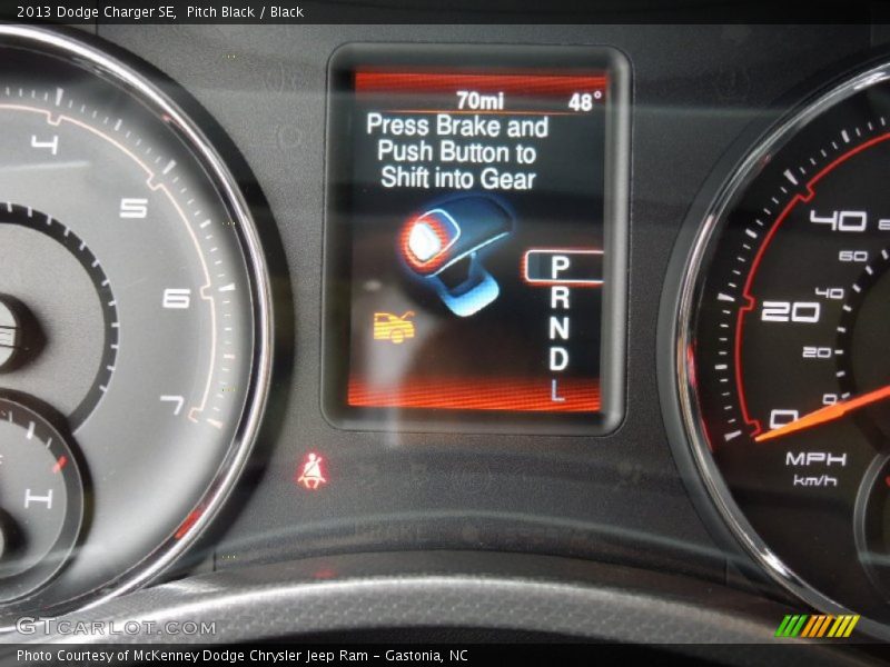 Pitch Black / Black 2013 Dodge Charger SE