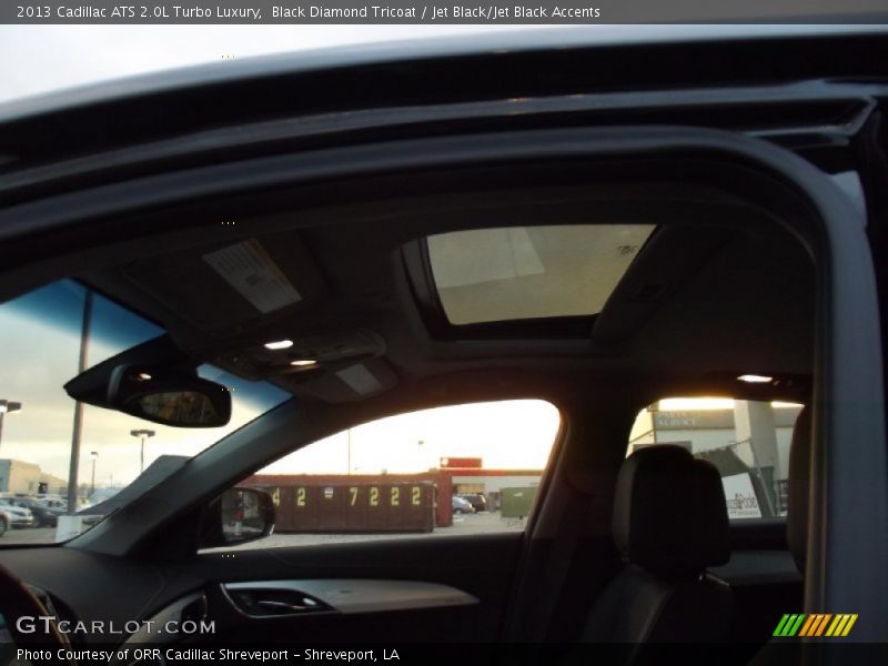 Black Diamond Tricoat / Jet Black/Jet Black Accents 2013 Cadillac ATS 2.0L Turbo Luxury
