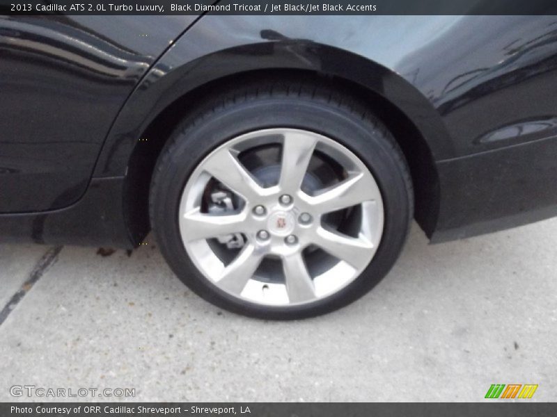 Black Diamond Tricoat / Jet Black/Jet Black Accents 2013 Cadillac ATS 2.0L Turbo Luxury
