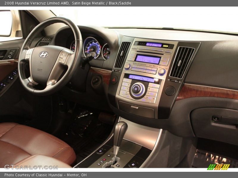 Dashboard of 2008 Veracruz Limited AWD