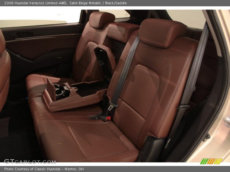Rear Seat of 2008 Veracruz Limited AWD