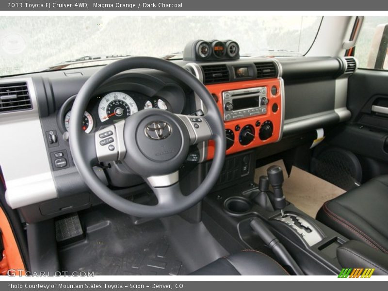  2013 FJ Cruiser 4WD Dark Charcoal Interior