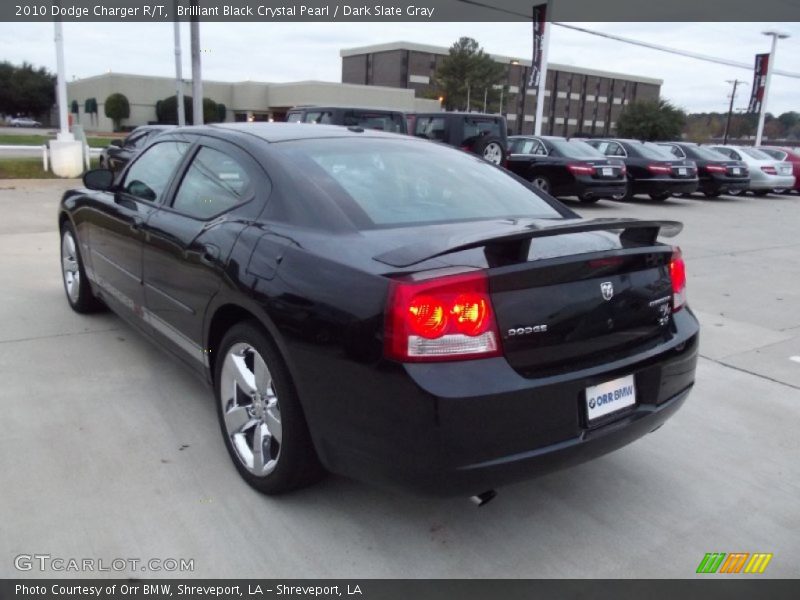 Brilliant Black Crystal Pearl / Dark Slate Gray 2010 Dodge Charger R/T