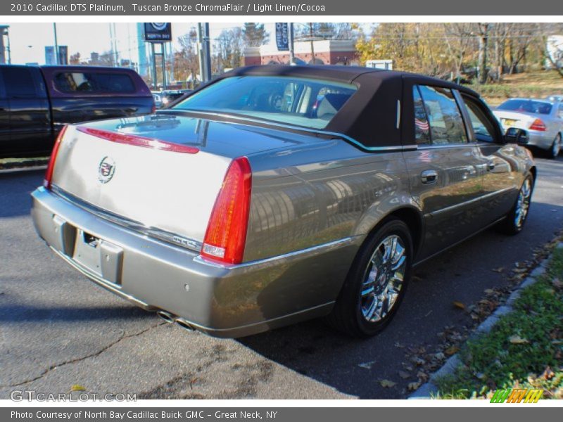 Tuscan Bronze ChromaFlair / Light Linen/Cocoa 2010 Cadillac DTS Platinum
