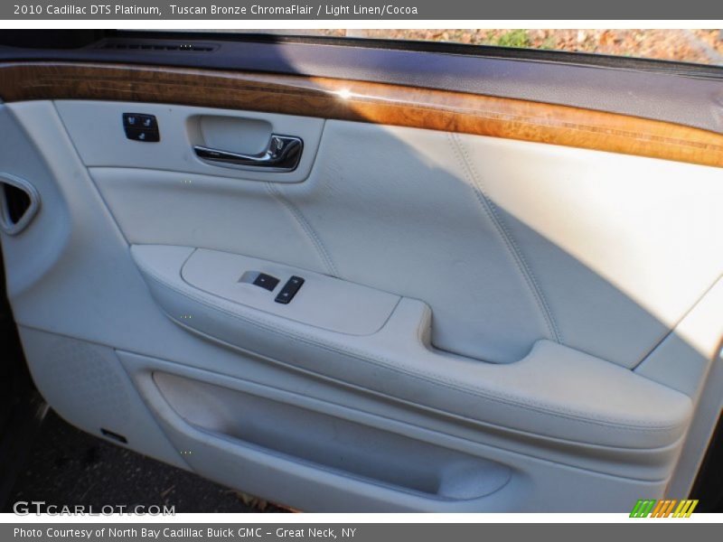 Tuscan Bronze ChromaFlair / Light Linen/Cocoa 2010 Cadillac DTS Platinum