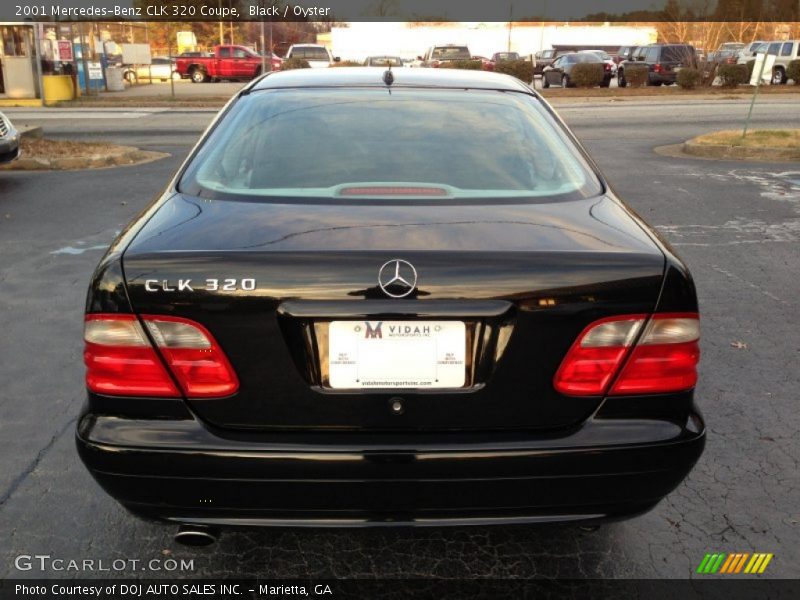 Black / Oyster 2001 Mercedes-Benz CLK 320 Coupe