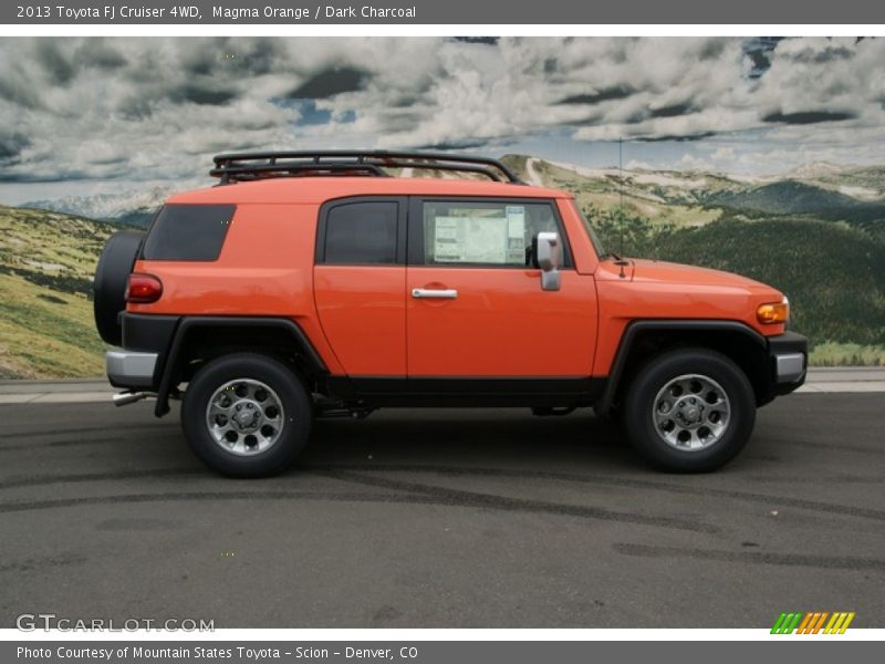  2013 FJ Cruiser 4WD Magma Orange