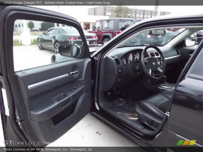 Brilliant Black Crystal Pearl / Dark Slate Gray 2010 Dodge Charger R/T