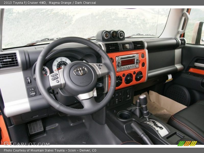 Dashboard of 2013 FJ Cruiser 4WD