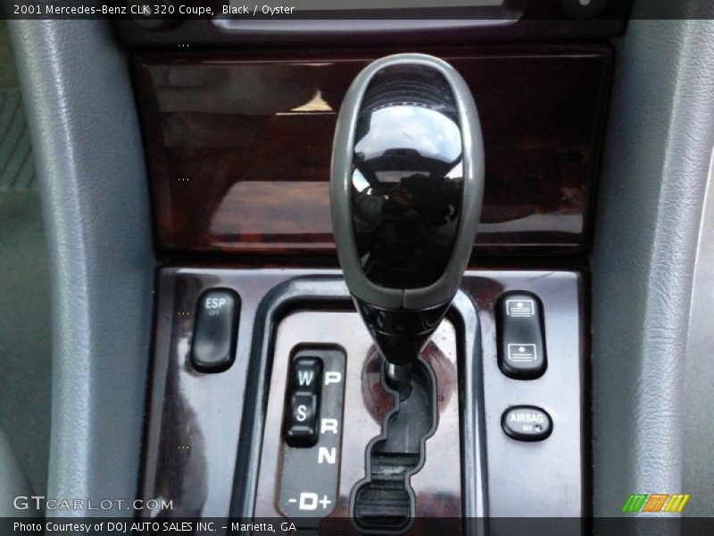 Black / Oyster 2001 Mercedes-Benz CLK 320 Coupe