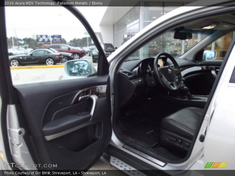 Palladium Metallic / Ebony 2010 Acura MDX Technology