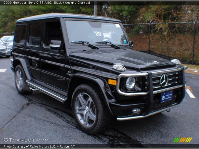 Black / designo Charcoal 2009 Mercedes-Benz G 55 AMG