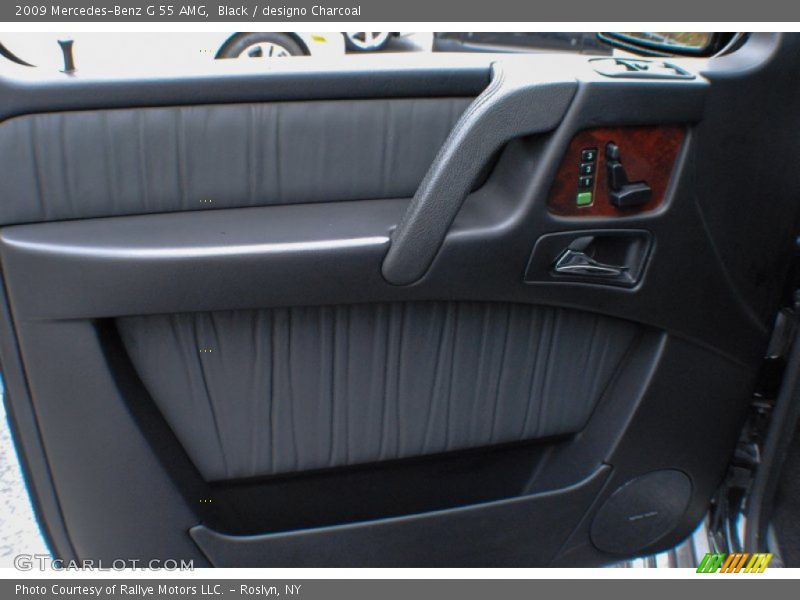 Black / designo Charcoal 2009 Mercedes-Benz G 55 AMG