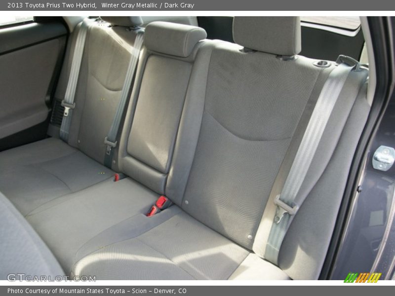 Winter Gray Metallic / Dark Gray 2013 Toyota Prius Two Hybrid