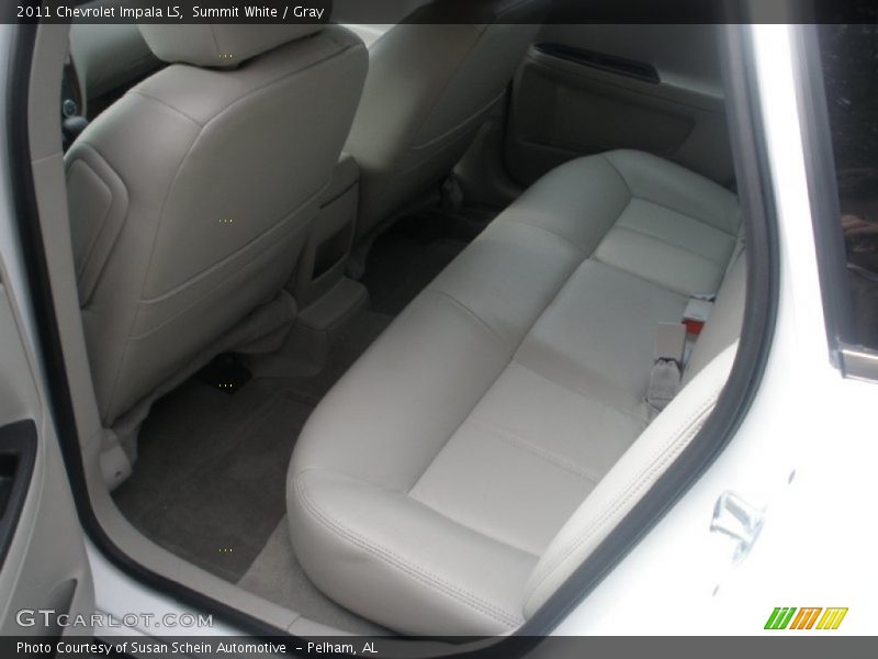 Summit White / Gray 2011 Chevrolet Impala LS
