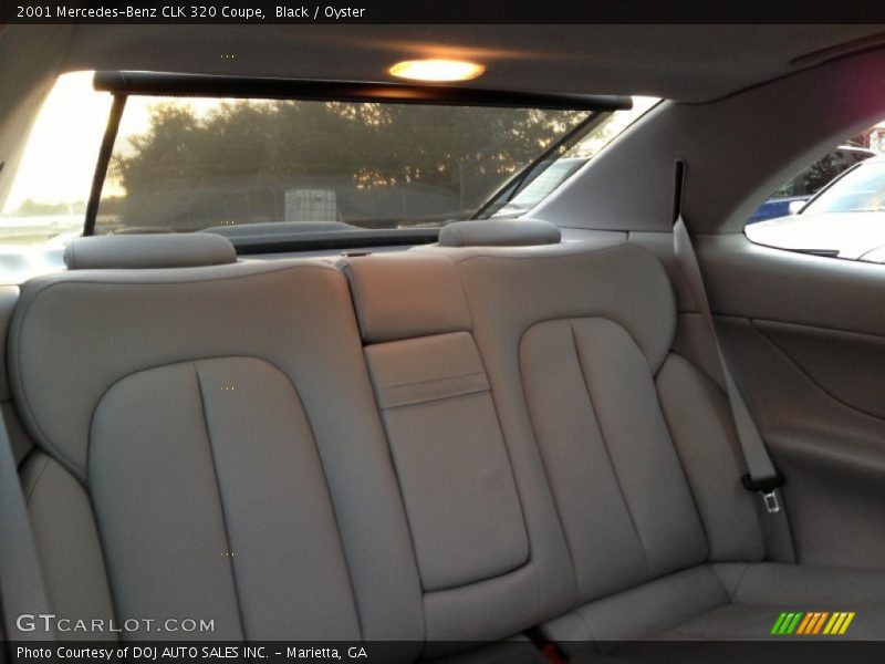 Black / Oyster 2001 Mercedes-Benz CLK 320 Coupe