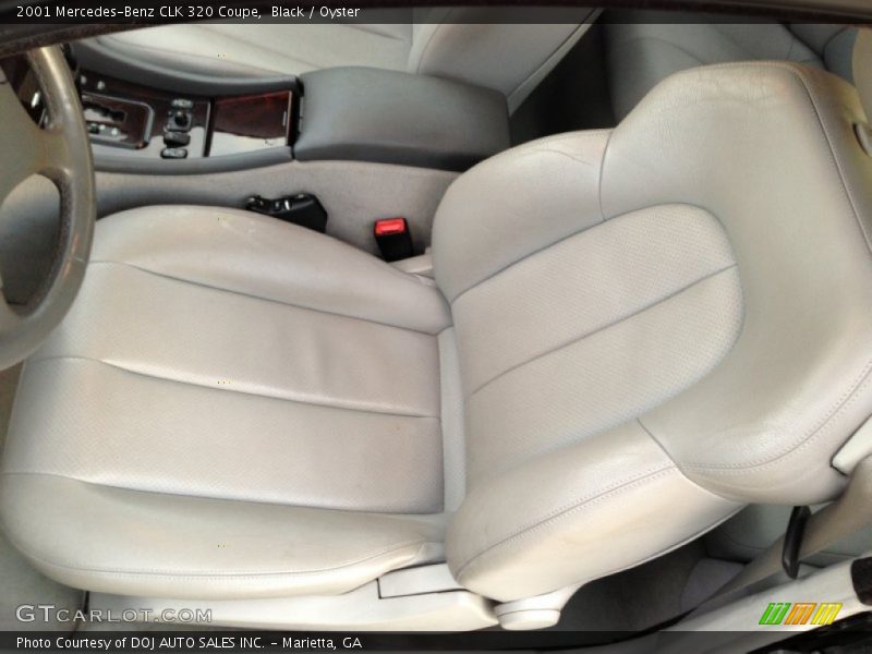 Black / Oyster 2001 Mercedes-Benz CLK 320 Coupe