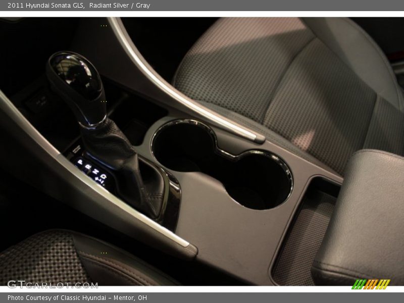 Radiant Silver / Gray 2011 Hyundai Sonata GLS
