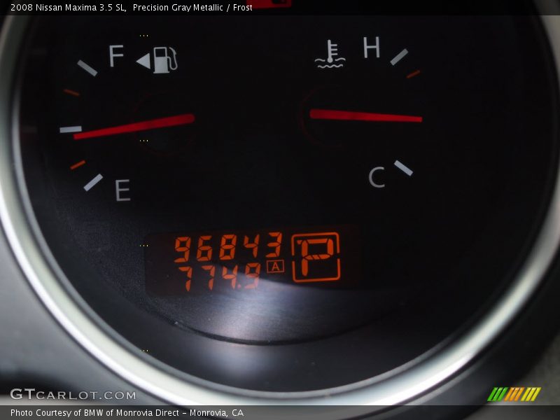 Precision Gray Metallic / Frost 2008 Nissan Maxima 3.5 SL