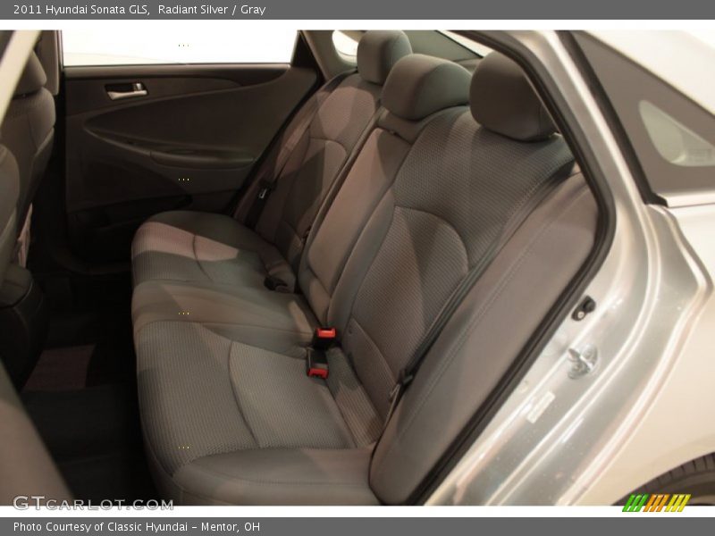Radiant Silver / Gray 2011 Hyundai Sonata GLS