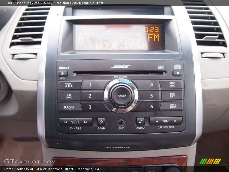 Precision Gray Metallic / Frost 2008 Nissan Maxima 3.5 SL