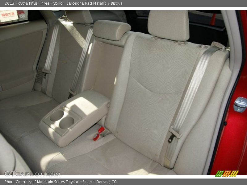Barcelona Red Metallic / Bisque 2013 Toyota Prius Three Hybrid
