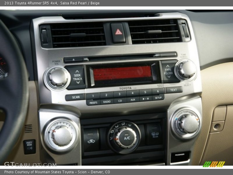 Salsa Red Pearl / Beige 2013 Toyota 4Runner SR5 4x4