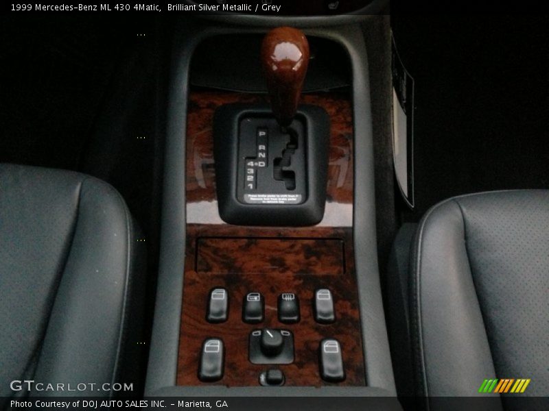 Brilliant Silver Metallic / Grey 1999 Mercedes-Benz ML 430 4Matic