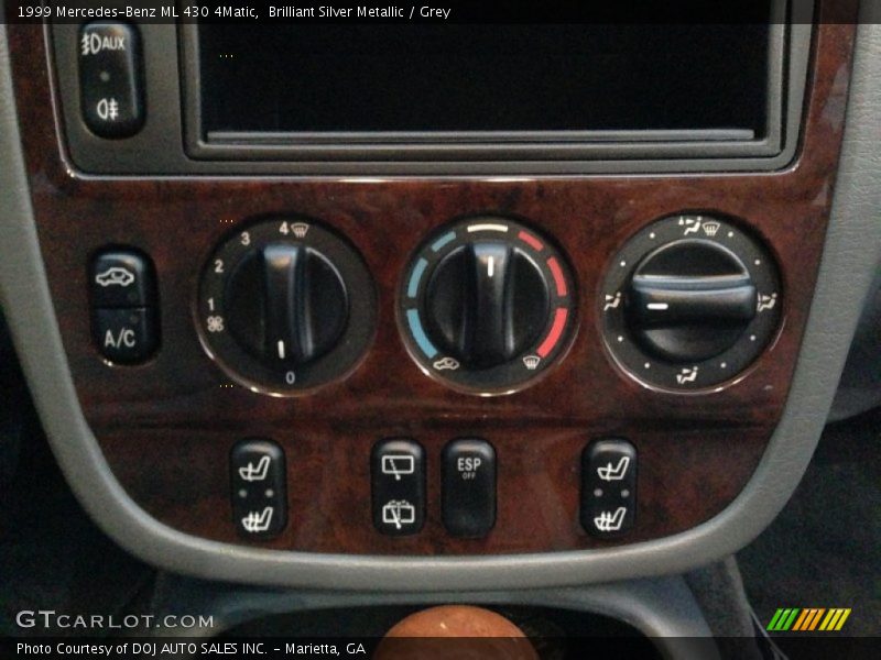 Brilliant Silver Metallic / Grey 1999 Mercedes-Benz ML 430 4Matic