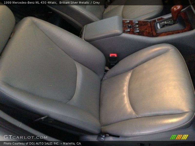 Brilliant Silver Metallic / Grey 1999 Mercedes-Benz ML 430 4Matic