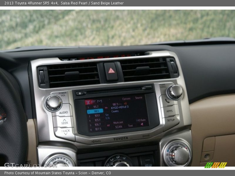 Salsa Red Pearl / Sand Beige Leather 2013 Toyota 4Runner SR5 4x4
