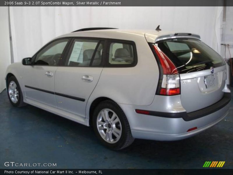 Silver Metallic / Parchment 2006 Saab 9-3 2.0T SportCombi Wagon