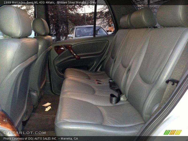Brilliant Silver Metallic / Grey 1999 Mercedes-Benz ML 430 4Matic