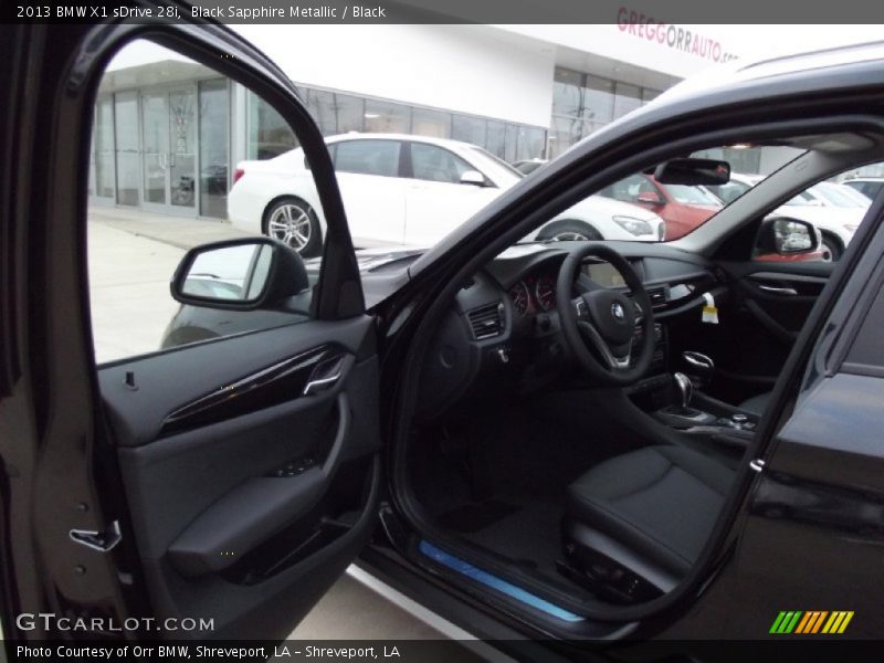 Black Sapphire Metallic / Black 2013 BMW X1 sDrive 28i